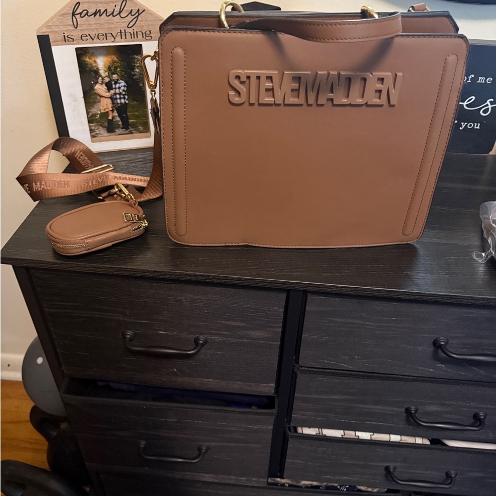 Steve Madden Tan Shoulder Bag
